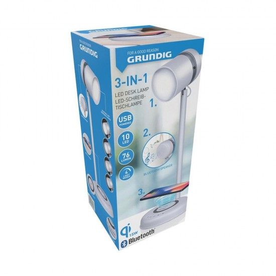 Candeeiro de mesa led 3 em 1 modelo b refª 73463 GRUNDIG Candeeiro de mesa led 3 em 1 modelo b refª 73463 GRUNDIG
