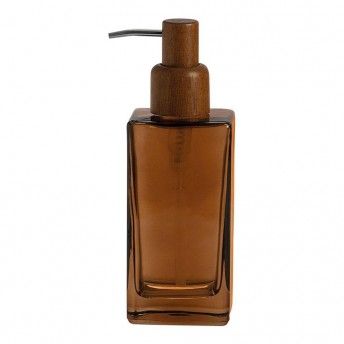 Doseador de vidro castanho 400ml ba73064 ref 73238 ANDREA HOUSE