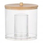 Caixa wc organizador acrílico ø9x9cm ba72111 refª 73228 ANDREA HOUSE Caixa wc organizador acrílico ø9x9cm ba72111 refª 73228 ANDREA HOUSE