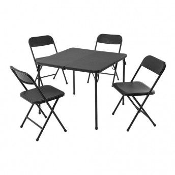 Set de mesa e 4 cadeiras dobrveis ref 73151 NULL