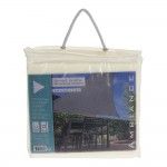 Toldo vela forma triangular cor: creme 3,6x3,6x3,6m refª 73026 AMBIANCE Toldo vela forma triangular cor: creme 3,6x3,6x3,6m refª 73026 AMBIANCE