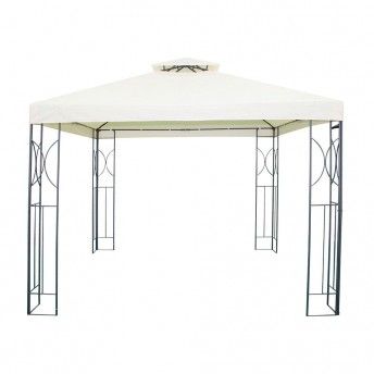 Tenda para eventos 300x300x265cm cor: creme ref 73019 AMBIANCE