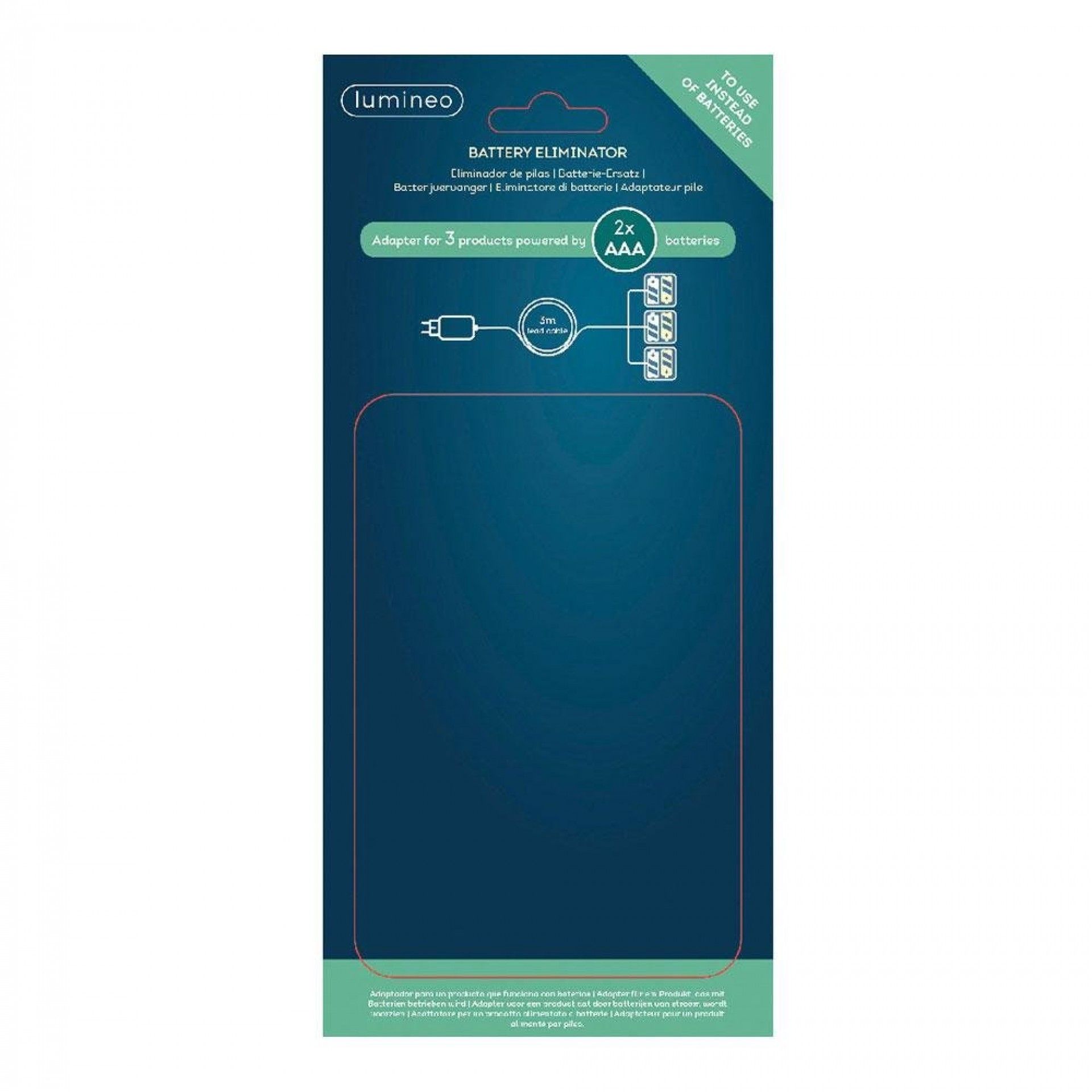 Fonte de alimentação para substituição de pilhas 3v para produtos com 2 pilhas aaa para conectar 3 p