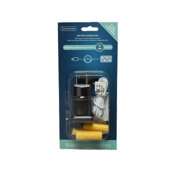 Fonte de alimentao para substituio de pilhas 6v para produtos com 2 pilhas aa ref 72445 LUMINEO