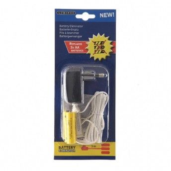 Fonte de alimentao para substituio de pilhas 4,5v para produtos com 3 pilhas aa ref 71940 LUMIN