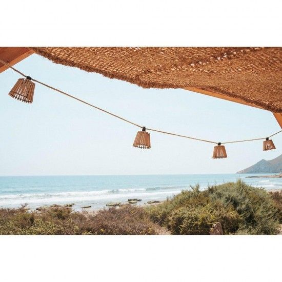 Grinalda okinawa solar + bateria 8m 10 l�mpadas ref� 71439 NEW GARDEN