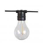 Guirlanda allegra com fio preto 8m 10 l�mpadas (24v) ref� 71436 NEW GARDEN