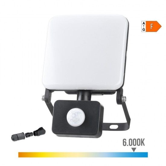 Projetor led frameles 50w 4100lm 6000k com sensor ref 70422 EDM