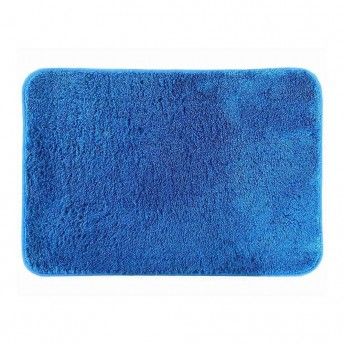 Tapete de microfibra para casa de banho 60x40cm cores sortidas ref 68673 EXMA