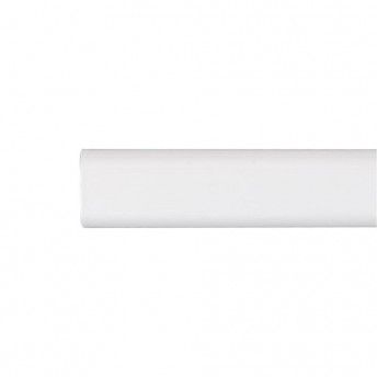 Varão armário ovalado metal branco 150cm - storplanet refª 68368 CINTACOR Varão armário ovalado metal branco 150cm - storplanet refª 68368 CINTACOR