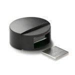 Batente adesivo e bloqueador magn�tico preto mate 2037-8 ref� 66802 INOFIX