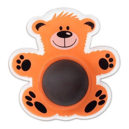 Batente de parede adesivo modelo urso laranja ref� 66770 INOFIX