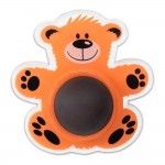 Batente de parede adesivo modelo urso laranja ref� 66770 INOFIX