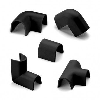 Sortidos de conex�o para cablefix negro (blister 10 unid.) 2201 ref� 66742 INOFIX