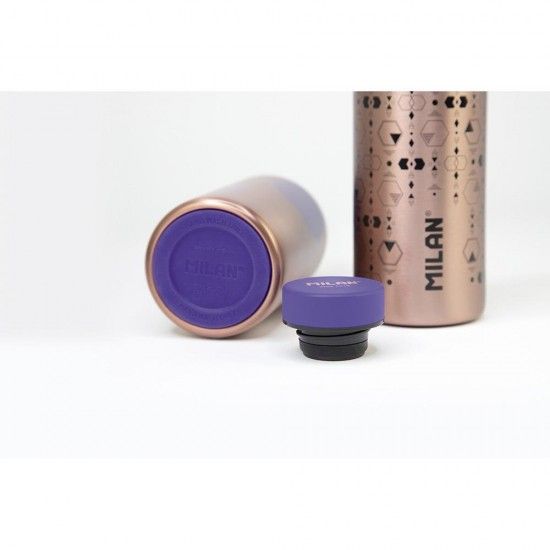 Garrafa isot�rmica de inox 354ml serie copper, cor de lila milan ref� 64267 MIL�N