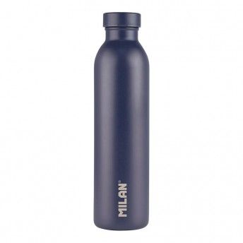 Garrafa isotrmica de inox 304 591ml azul marinho ref 64228 MILN