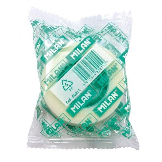 Fita-cola invis�vel mate 19mm x 33m milan ref� 64204 MIL�N