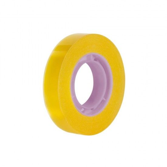 Fita-cola 12mm x 33m (amarelo transparente) milan ref 64203 MILN