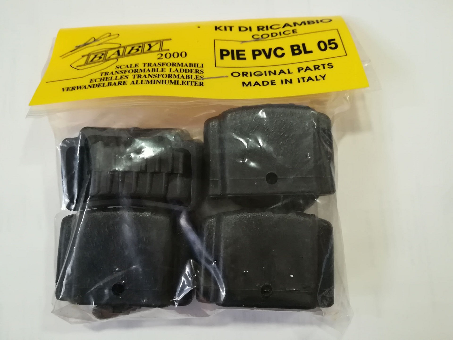 Kit pés p/escada Baby Light (original) refª PIE PVC BL 05