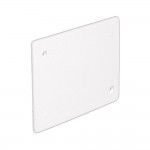 Tampa com parafusos 12x8cm para caixa 60115. ref� 60149 SOLERA