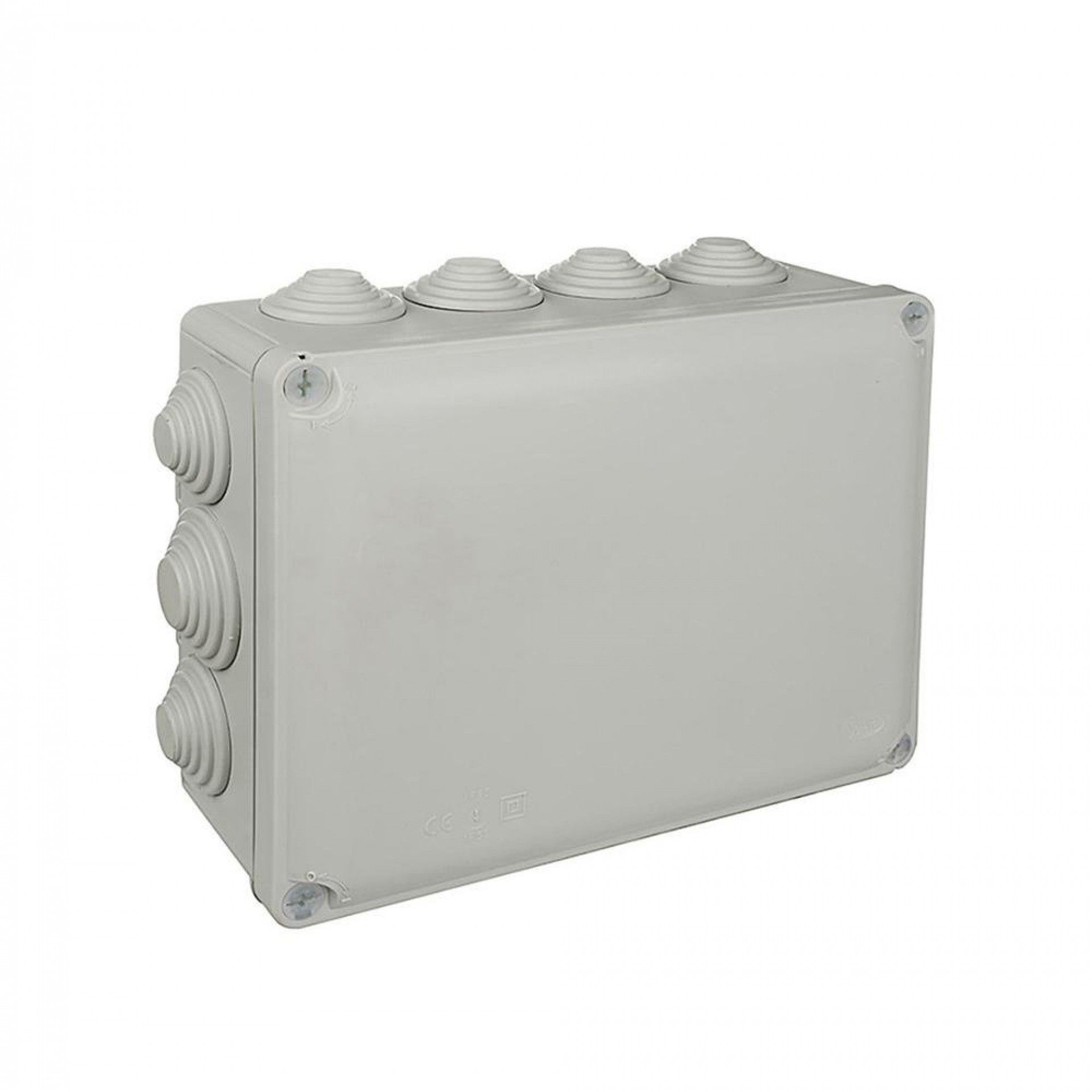 Caixa retangular estanca 220x170x80mm com parafusos (retractilado) y686 refª 60144 SOLERA