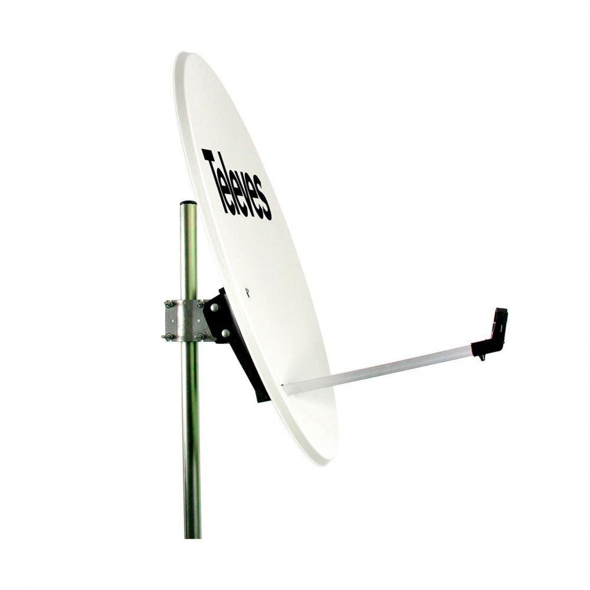 Antena parabólica ø63cm offset disco aluminio cor branco refª 52020 TELEVES