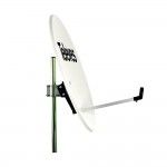 Antena parab�lica �63cm offset disco aluminio cor branco ref� 52020 TELEVES