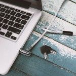 Cabo antirroubo para port�til ultra fino com 2 chaves ref� 51342 LOGILINK