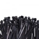 Abraadeiras preta 150x3,5mm (saco 100 unid.) nylon de alta qualidade ref 48402 EDM