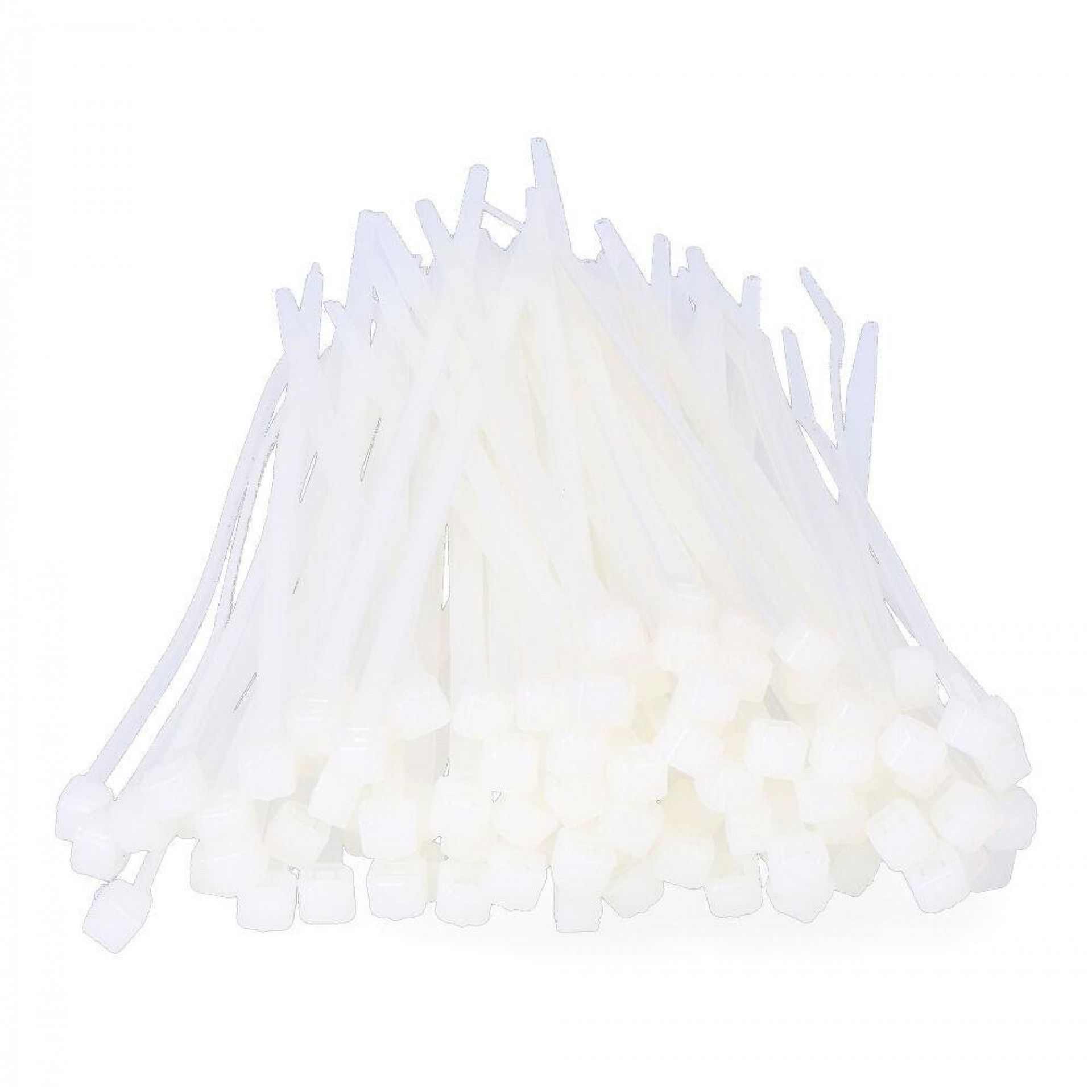 Abraçadeiras natural 100x2,5mm (saco 100 unid.) nylon de alta qualidade refª 48301 EDM