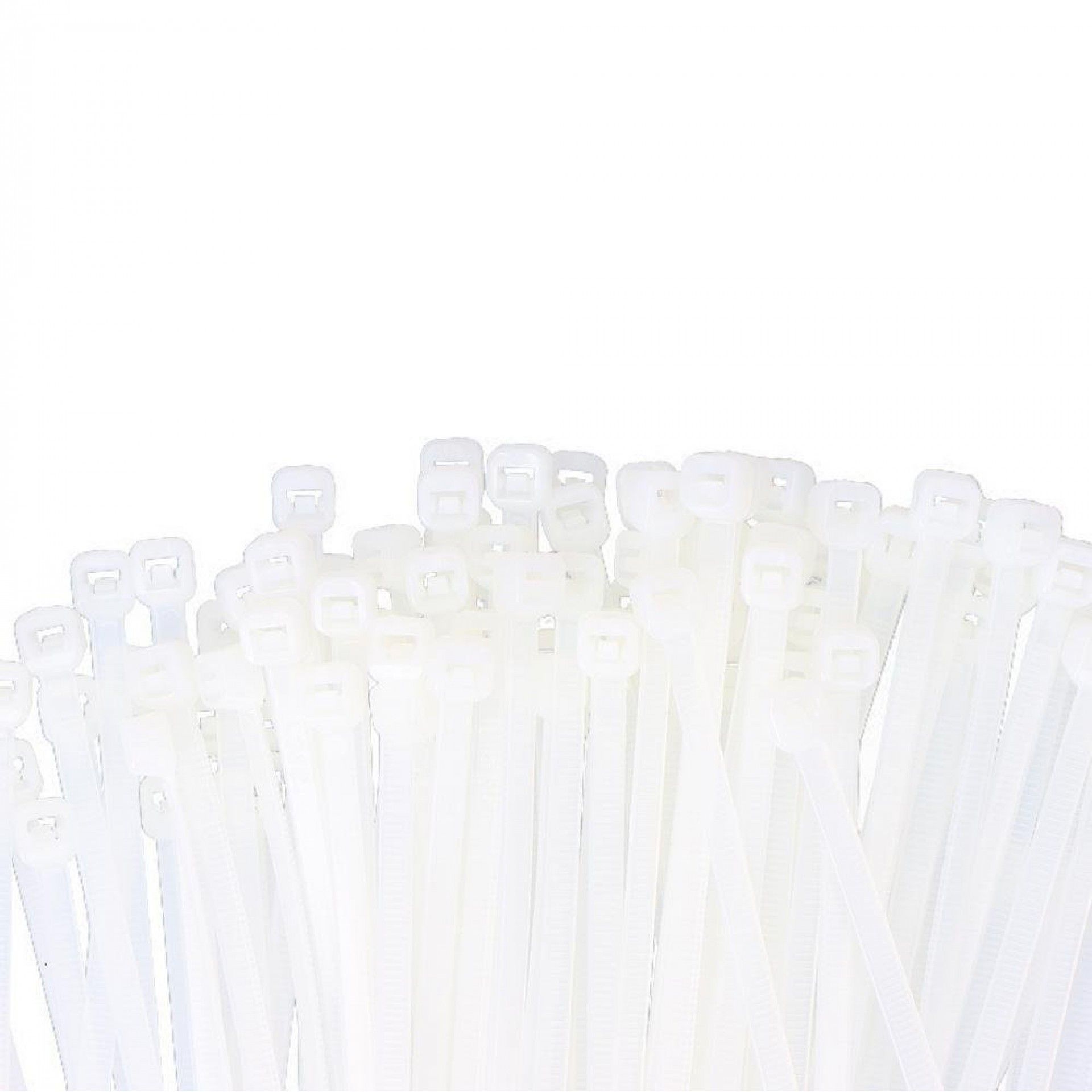 Abraçadeiras natural 100x2,5mm (saco 100 unid.) nylon de alta qualidade refª 48301 EDM