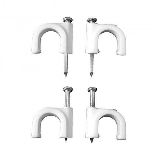 Abra�adeira redonda branca com prego 2x4mm n�9 (caixa 100 unid.) ref� 48009 EDM