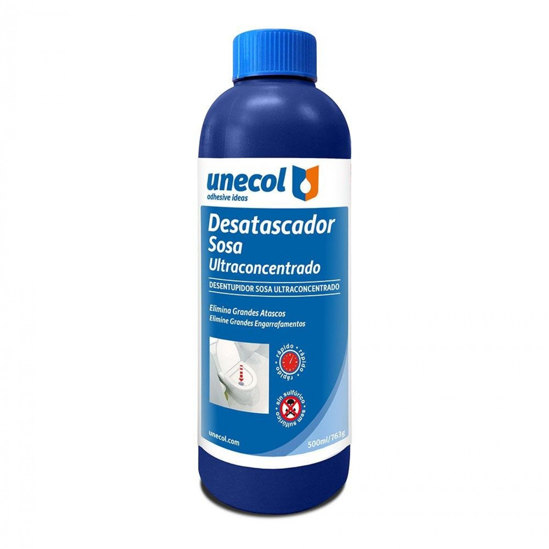 Desentupidor soda unclog ultra 500ml c02430 refª 47714 UNECOL
