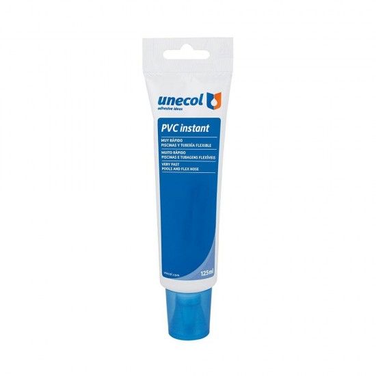 Pvc instant, tubo plstico 125ml a2575 ref 47686 UNECOL