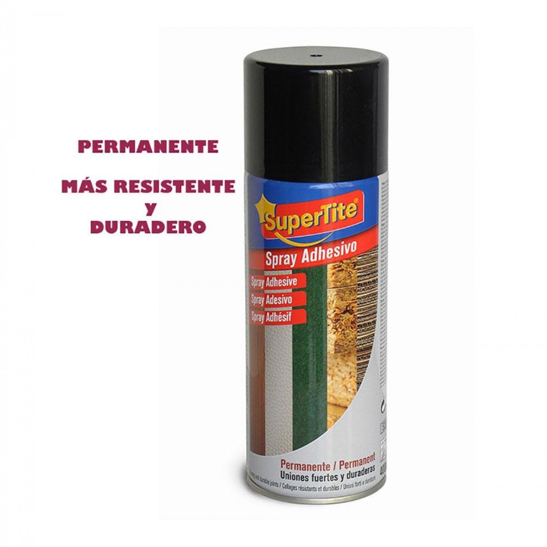 Adesivo de contacto permanente em spray 400ml a2505 refª 47679 SUPERTITE