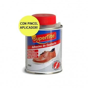 Adesivo de contacto, embalagem com pincel 250ml a2500 ref 47676 SUPERTITE