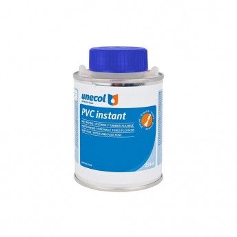 Pvc instant, embalagem metlica 250ml com pincel a2011 ref 47687 UNECOL