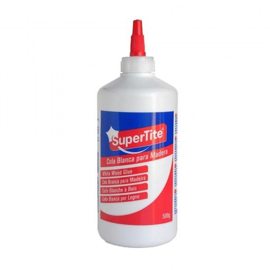 Cola branca, embalagem 500g a2425 ref 47672 SUPERTITE