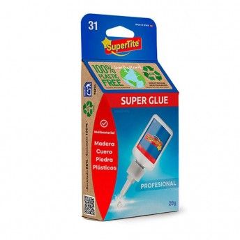 Adesivo instantneo blster 20g 2431 ref 47657 SUPERTITE