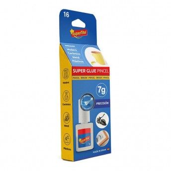 Adesivo instantneo blster 7g pincel 2416 ref 47656 SUPERTITE