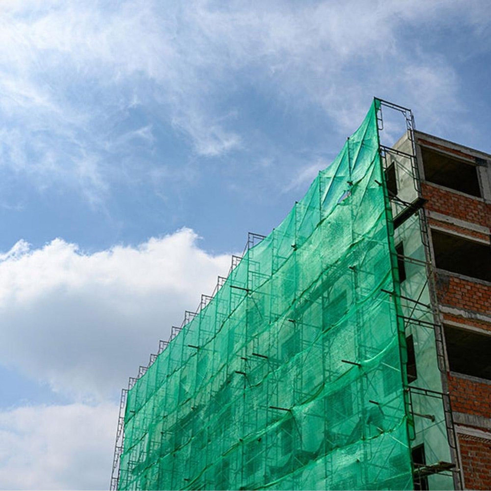 Malha de proteção andaime branco 3x10m fun & go refª 47382 FUN AND GO