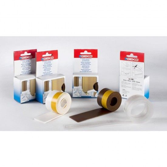 Adesivo para debaixo da porta em pvc expandido 38mm x 100cm branco refª 47312 GEKO Adesivo para debaixo da porta em pvc expandido 38mm x 100cm branco refª 47312 GEKO