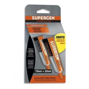 Supergen contacto 75ml + incolor 20ml pr 62600 ref 47295 SUPERGEN