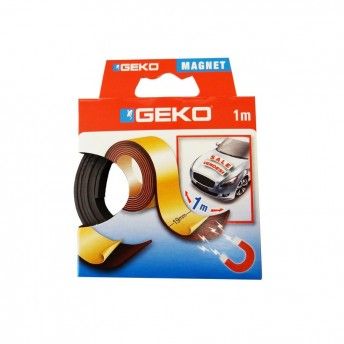 Fita adesiva magntica 1m x 19mm ref 47165 Geko