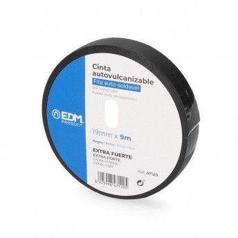 Fita adesiva auto vulcanizavel 9m x 19mm ref 47120 EDM