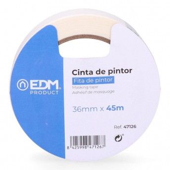 Fita pintor 45m x 36mm "kreep" ref 47126 EDM