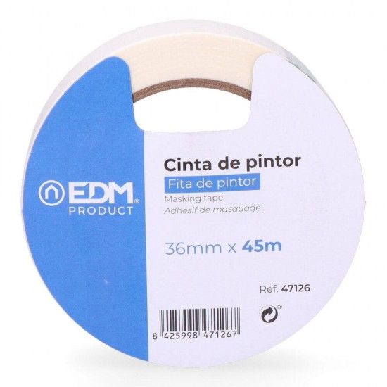 Fita pintor 45m x 36mm "kreep" ref 47126 EDM