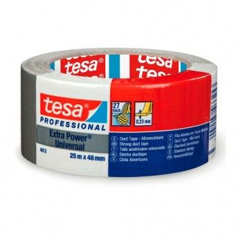 Fita americana plateado 25m x 48mm 4612 ref 47047 TESA