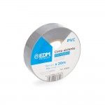 Fita isolante 20m x 19mm cinza alta qualidade ref 47011 EDM