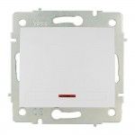 Interruptor/comutador luminoso 10ax 250v série europa erp02ilqc refª 42902 SOLERA Interruptor/comutador luminoso 10ax 250v série europa erp02ilqc refª 42902 SOLERA